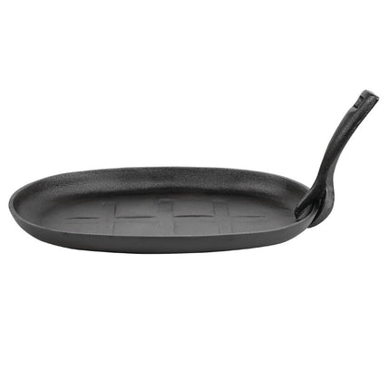 Oval Cast Iron Sizzle Platter | Olympia | 28x19cm 2
