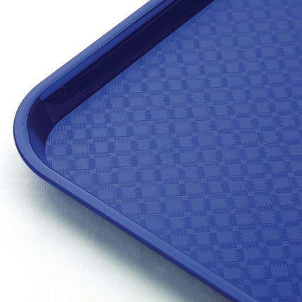 Olympia Kristallon Blue Polypropylene Tray 34.5x26.5cm 2