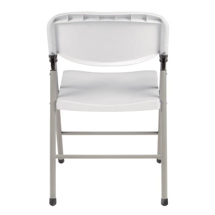 Folding Chairs White | Bolero | 2 Pieces 7
