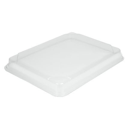 Recyclable Bento Box Lids 263 x 201 mm | Faerch | 90 Pieces | rPET Material