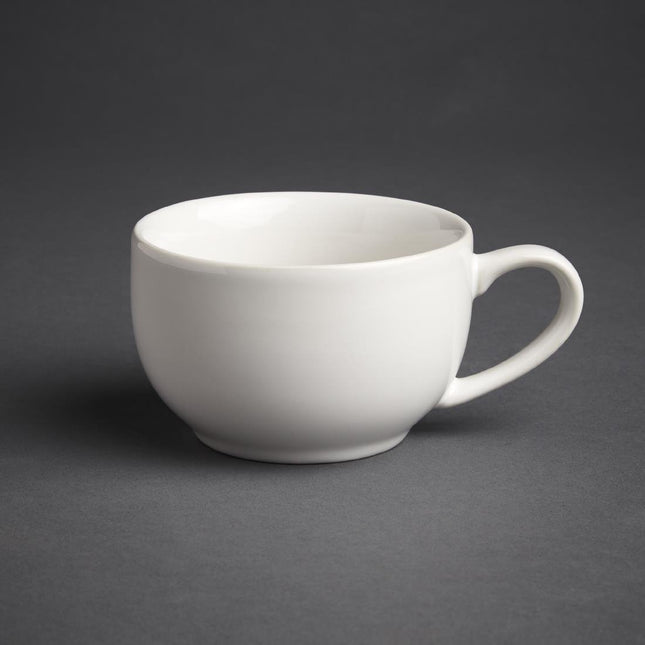 Olympia Café Coffee Cups White Porcelain 230ml
