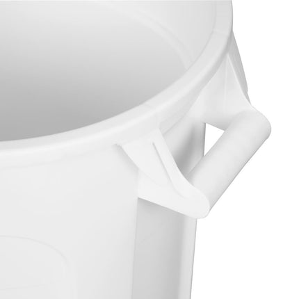 White Round Storage Container 38L | Vogue 3