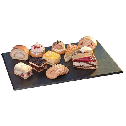 Melamine Serving Platter Slate Look GN 1/1 | APS 3
