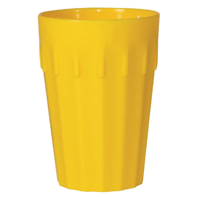 Stackable Yellow Polycarbonate Cups 14.2cl | Olympia