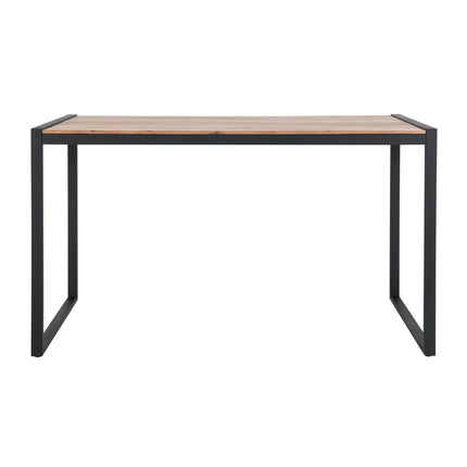 Industrial Steel and Acacia Wood Bar Table 1800x900mm | Bolero