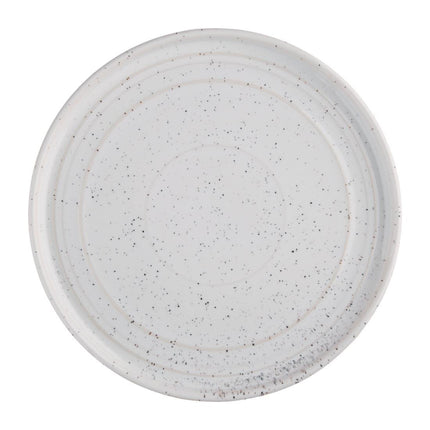 Flat Round Plates 22cm White | Olympia Cavolo