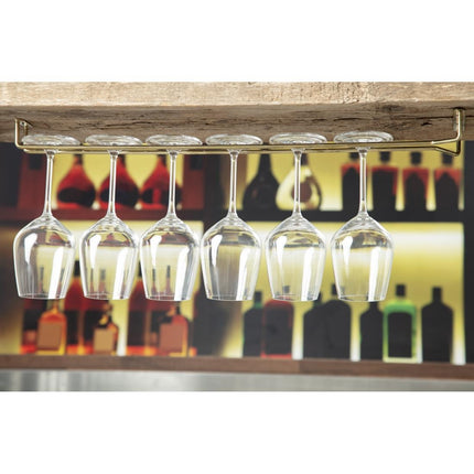 Brass Glass Rack 61 cm | Olympia 3