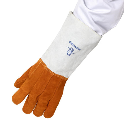Leather Oven Gloves with Elbow Length | Matfer Bourgeat 6