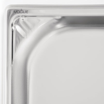 Heavy-Duty Stainless Steel GN 1/1 Container 20mm | Vogue 5