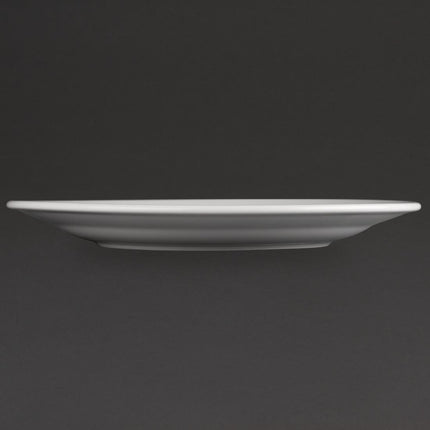 Wide Rim Plates 25.4cm | Olympia Athena | 12 Pieces 3