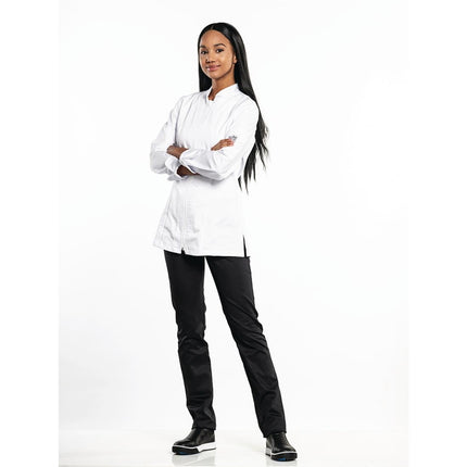Women's Chef Jacket Monza White | Chaud Devant | Size L 2