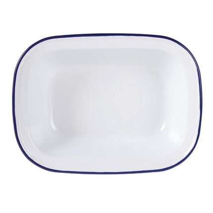 Enamel Oven and Serving Dishes 13.5x18cm | Olympia | 6 Pieces 7