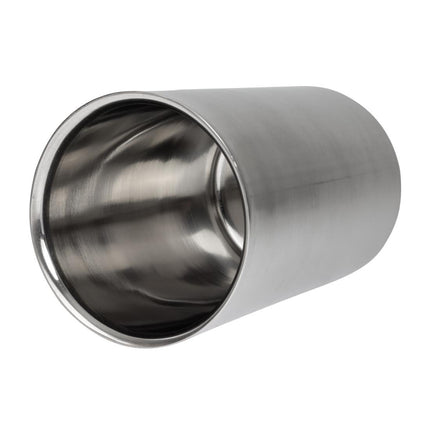 Brushed Stainless Steel Wine Cooler | Double Insulated | 20cm x 12cm Ø 3