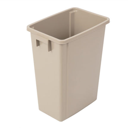 Beige Recycling Waste Bin 56L 3