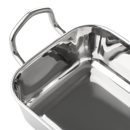 Square Stainless Steel Table Presentation Dish 115x115mm | Olympia 7