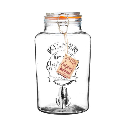 Clip Top Drink Dispenser | Kilner | 5 Liter Capacity 2