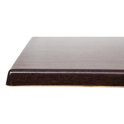 Square Dark Brown Tabletop | Bolero | 60cm 4