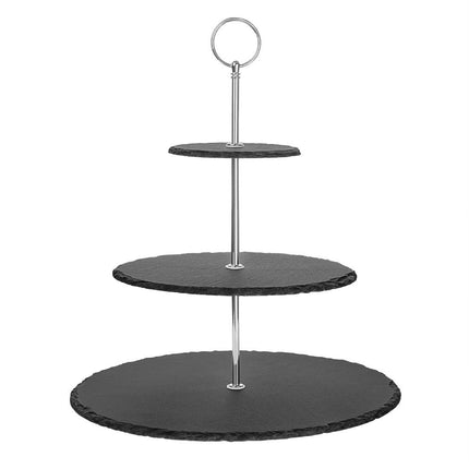 Three-Tier Slate Serving Stand | Olympia