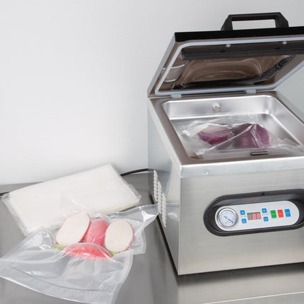 Vacuum Sealer Bags with Embossed Texture 30x40cm | Vogue | Set of 50 | Freezer and Microwave Safe 2