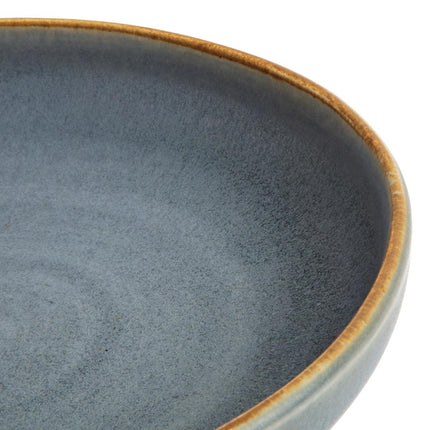 Deep Coupe Canvas Plates Blue Granite 23cm | Olympia 4