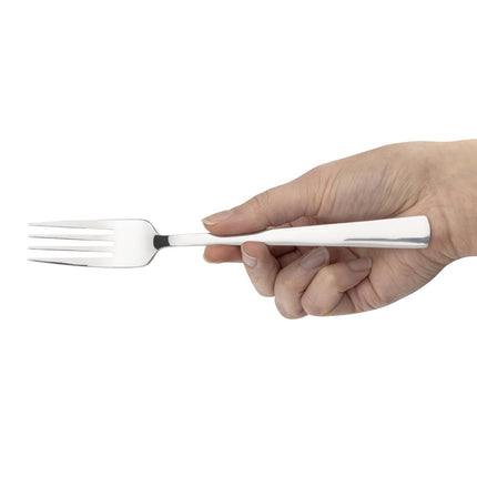 Olympia Clifton Polished 18/0 Stainless Steel Dessert Forks | Pack of 12 4