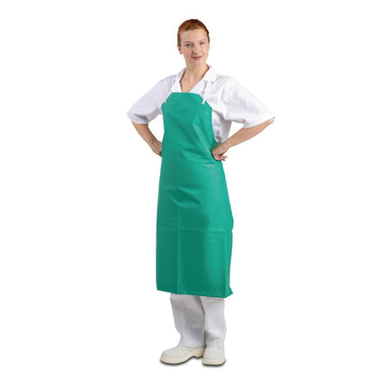 PVC Nylon Halter Apron Green | Whites | 105x90 cm 6