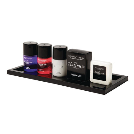 Black Bathroom Presentation Tray 7
