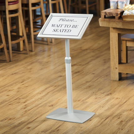 Adjustable Aluminum Menu Holder for A4 and A3 Formats 3