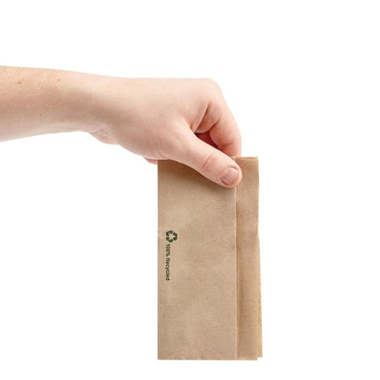 Recyclable Kraft Dispenser Napkins | Fiesta | 320 x 300mm 3