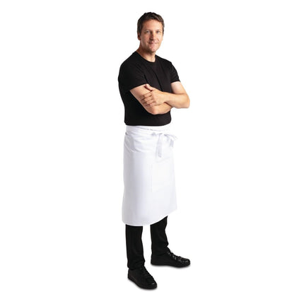 Standard White Bistro Apron | Whites 10