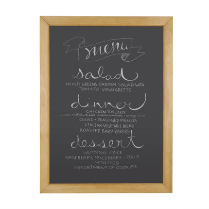 Wall Chalkboard 60x80cm with Wooden Frame | Olympia 3