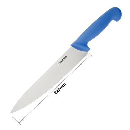 Chef's Knife 21.5cm Blue | Hygiplas 5