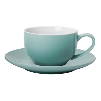 Porcelain Café Coffee Cups Aqua 23cl | Olympia 2