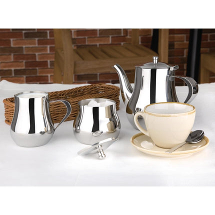 Arabian Style Stainless Steel Coffee Pot 700ml | Olympia 5