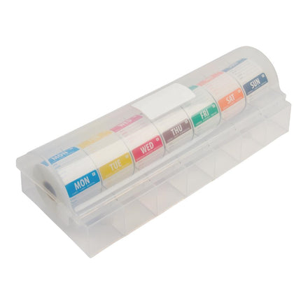 Removable Color Code Stickers with 5cm Plastic Dispenser | Hygiplas