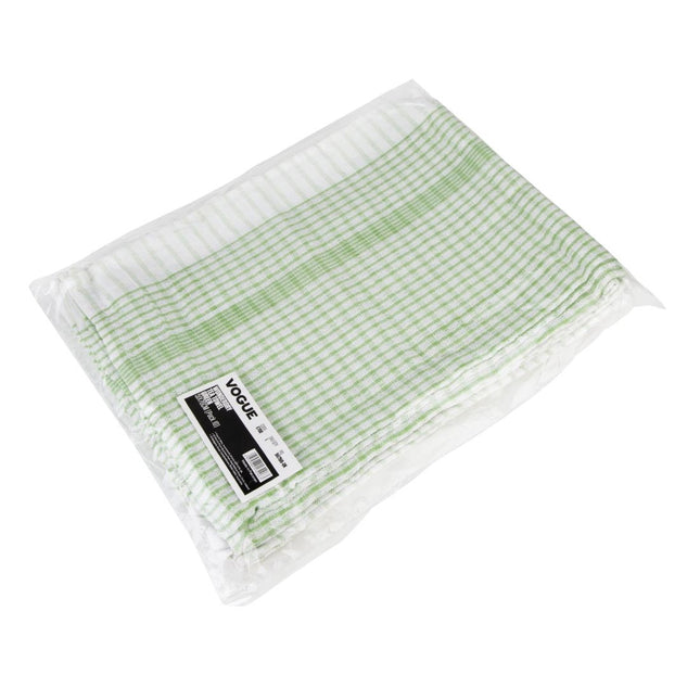 Vogue Wonderdry Green Tea Towels 10-Pack 2