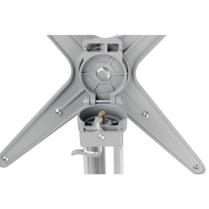 Bolero Round Tilt-Top Stainless Steel Standing Table 7