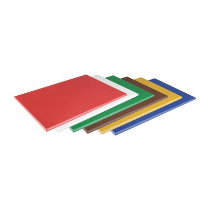 HDPE Cutting Board Yellow 450x300x12mm | Hygiplas 9