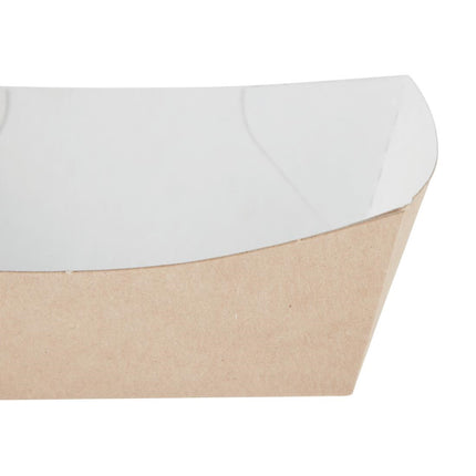 Compostable Kraft Food Trays 12.4cm | Colpac 3