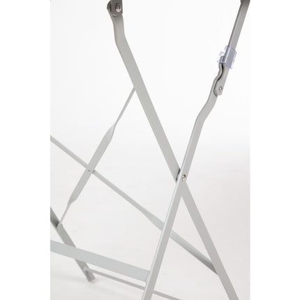 Square Steel Folding Terrace Table 60cm Grey | Bolero 5