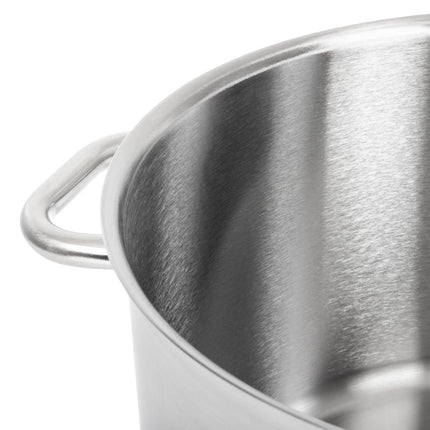 Induction-Compatible Stainless Steel Soup Pot 24L | Matfer Bourgeat Excellence 3