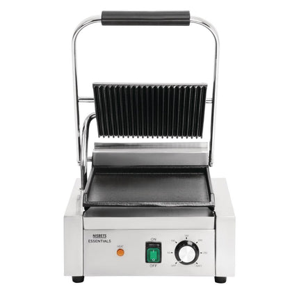 Contact Grill Grooved/Smooth Plates 36 x 31cm 1800W | Nisbets Essentials 9