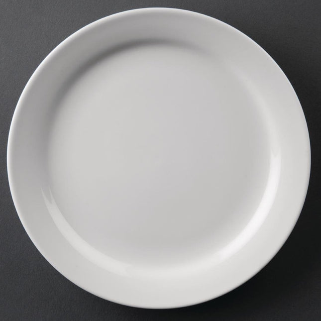 Dinner Plates with Narrow Rim 16.5cm | Olympia Athena | 12 Pieces