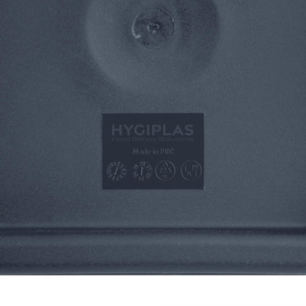 Square Lid Blue Small | Hygiplas 3