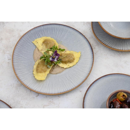 Grey Plain Dip Bowls 78mm | Olympia Drift | Porcelain 6