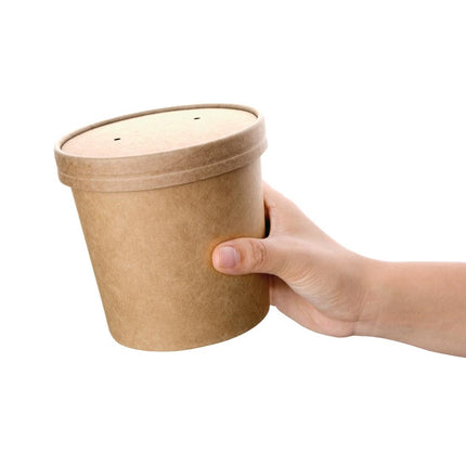 Recyclable Soup Cup Lids 118 mm | Fiesta 3
