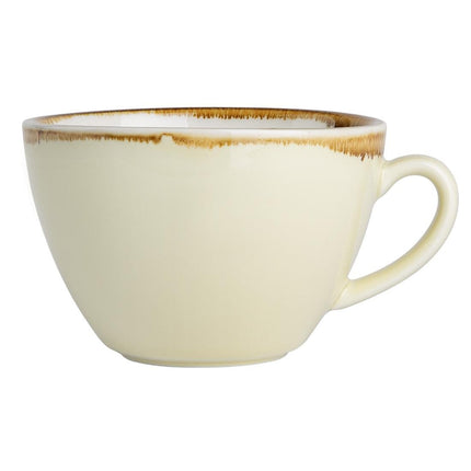 Cappuccino Cups 34cl Sandstone | Olympia Kiln Collection | 6 Pieces