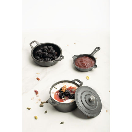 Mini Cast Iron Casserole Pan 11cm | Comas 3
