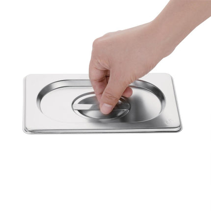 Stainless Steel Gastronorm Lid GN 1/9 | Vogue 2