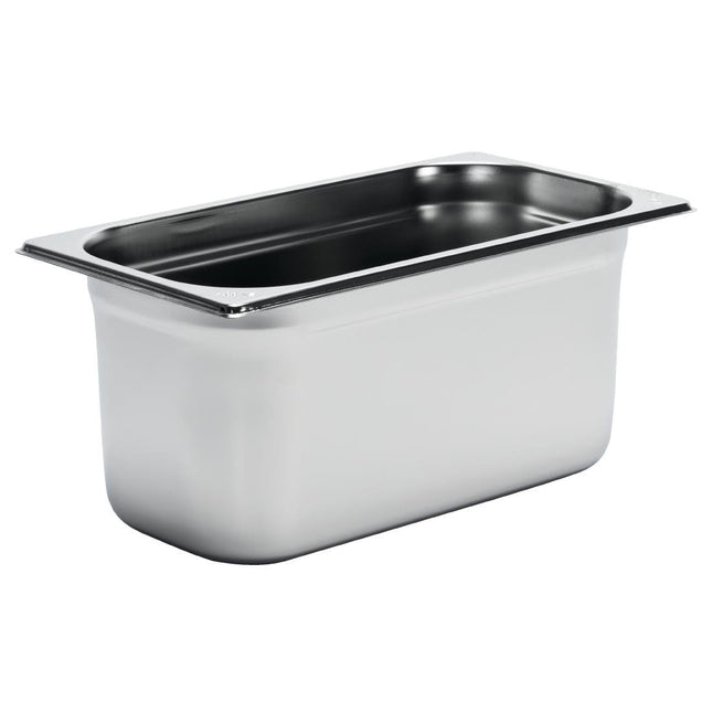 Stainless Steel Gastro Pan GN 1/3 | 15cm Depth | 325x176mm